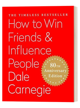 人性的弱点 英文原版 How to Win Friends & Influence People 如何赢得朋友和影响他人 袖珍版 英文版 进口英语原版书籍