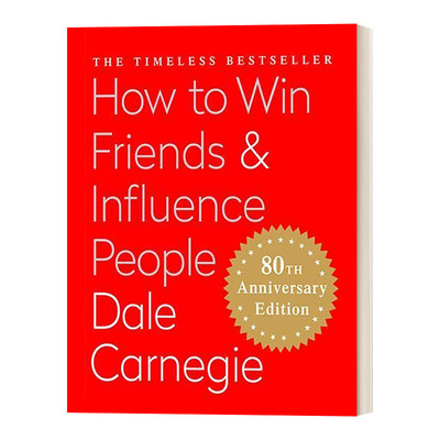 人性的弱点 英文原版 How to Win Friends & Influence People 如何赢得朋友和影响他人 袖珍版 英文版 进口英语原版书籍