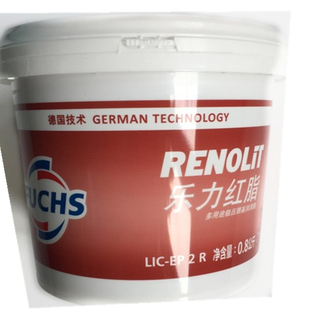 德国福斯Fuchs NLGI 2乐力红脂 RENOLIT LIC-EP 2 R 0.8kg一桶