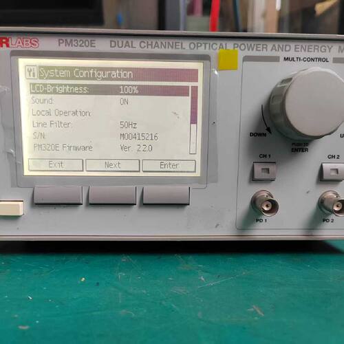 议价PM32 Thorlabs 双通道台式光功率计 工业测试仪器