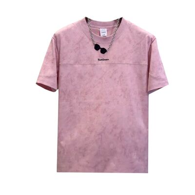 男士短袖t恤个性扎染设计感