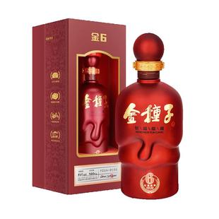 金种子酒 50金种子6年 浓香型高度白酒 460ML*4瓶 整箱装