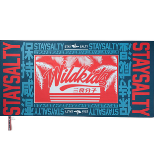 Wildkids三良分子速干毛巾潜水游泳沙滩吸水垫巾成人度假海边浴巾