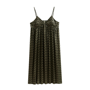 悦内带胸垫睡裙女款睡衣夏季冰丝绸性感吊带裙夏款长款时尚连衣裙