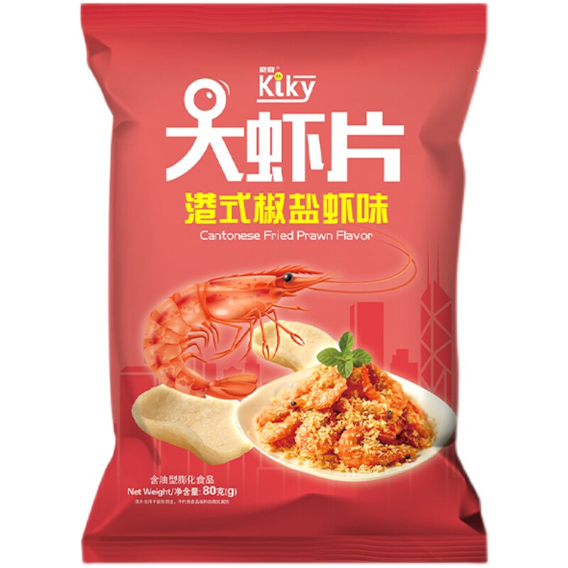 大虾片80g印尼解馋膨化休闲食品