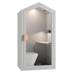 声博士静音仓隔音室隔音房家用学习舱共享移动办公玻璃房电话亭