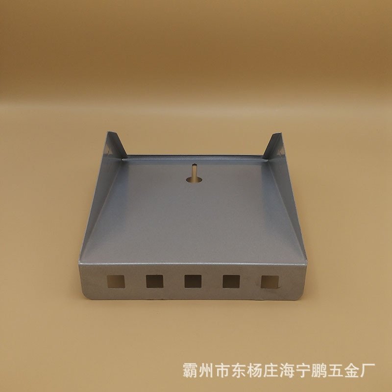 办公家具五金挂件 屏风工位钢制挂件 简约挂式电话托架盒