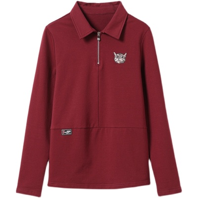 不起球不褪色不缩水翻领上衣