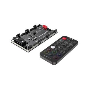 Bykski B-RBW-C8-V5 幻彩灯光控制器 5V(A-RGB)灯光遥控 主板同步