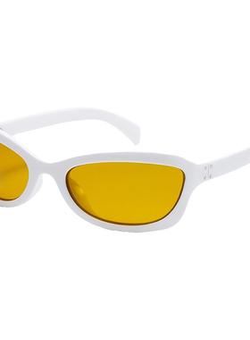 防紫外线圆形韩版男女墨镜