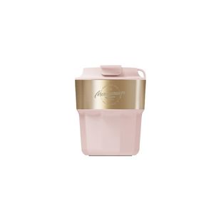 MOMO保温杯女士大口径咖啡外带杯随行316L不锈钢高档精致女生水杯