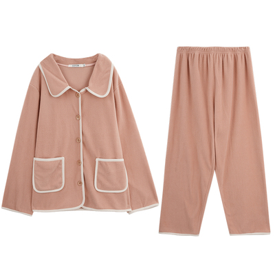 大码睡衣套装女200斤可穿摇粒绒