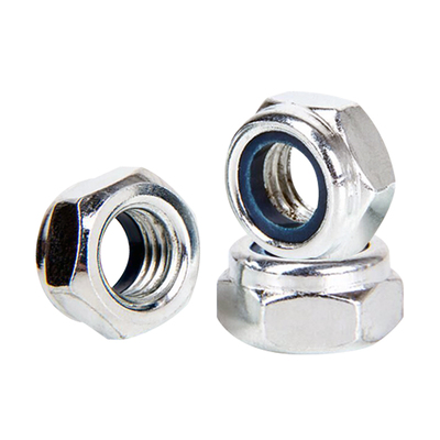 镀锌8/10级高强度自锁螺母