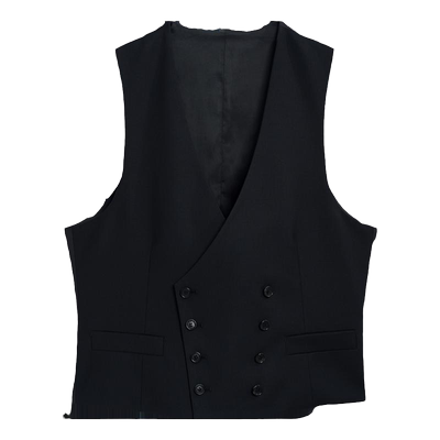 衬衫老罗50羊毛半麻衬西装马甲