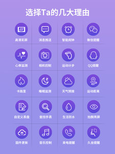 B字百货行华为荣耀太空人智能手表多功能儿童学生初高中男生女闹钟运动手环