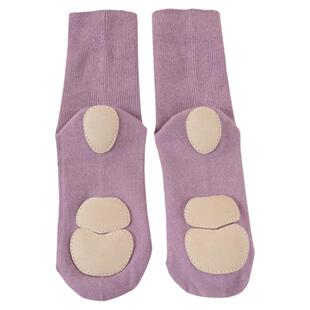 舞蹈袜女童短袜中筒袜防滑练功袜儿童芭蕾跳舞专用现代舞绿袜子冬