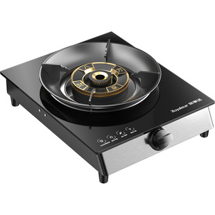 荣事达煤气灶单灶家用猛火液化天然气单眼老式台式燃气灶节能炉具