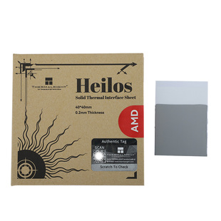 利民 Heilos 固态相变导热片8.5W/m.k导热硅脂片 lntel/AMD硅胶片