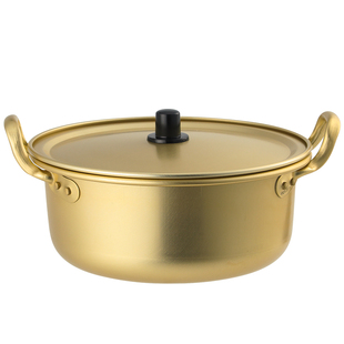 韩式不锈钢泡面碗双耳汤碗大容量韩剧同款拉面螺蛳粉碗家用泡面锅