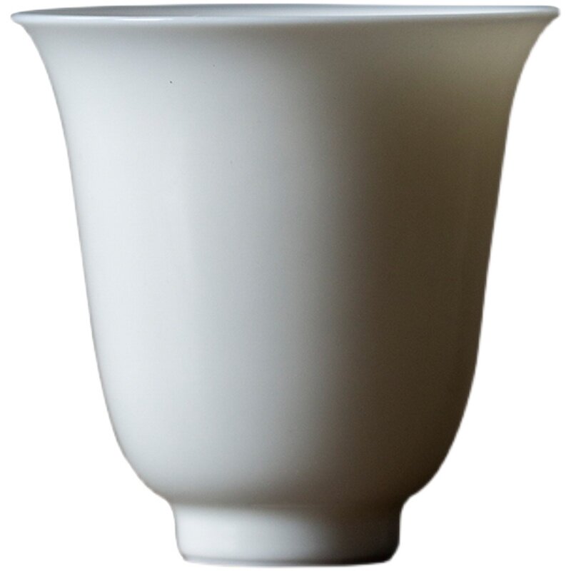 仿宋杏白品茗杯薄胎功夫茶具