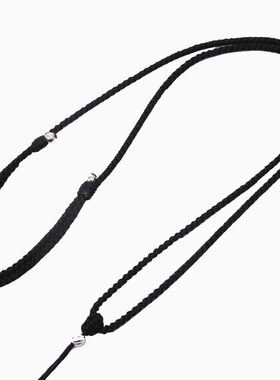 项链绳翡翠玉佩挂脖绳子可调节