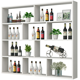 墙上置物架壁挂墙面储物柜收纳吊柜墙壁柜壁挂式实木书架创意架子