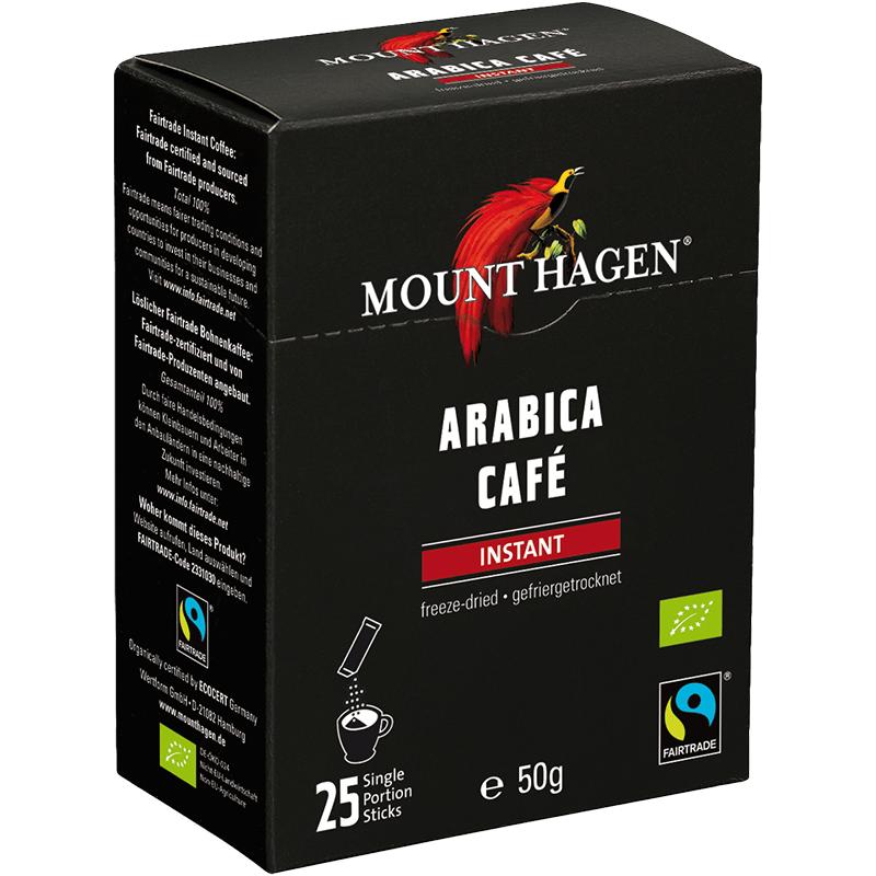 mounthagen有机提神速溶咖啡25条