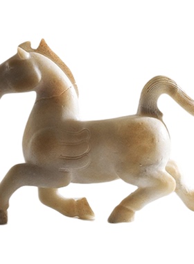 新中式马摆件玄关客厅装饰招财工艺品复古小众乔迁开业礼物高级感