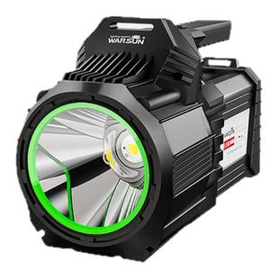 沃尔森手电筒强光充电超长续航大容量电筒超亮大功率型手提探照灯