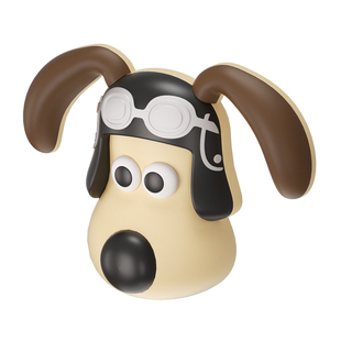 网红掌门狗狗冰箱贴垃圾桶可爱家居装饰麦桶桶3D立体磁铁头盔眼镜