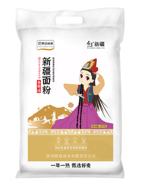 陕富中筋面粉10斤|超2000次加购
