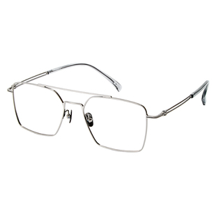 超轻纯钛双梁大框眼镜男款近视可配度数痞帅飞行员眼睛框大脸显瘦