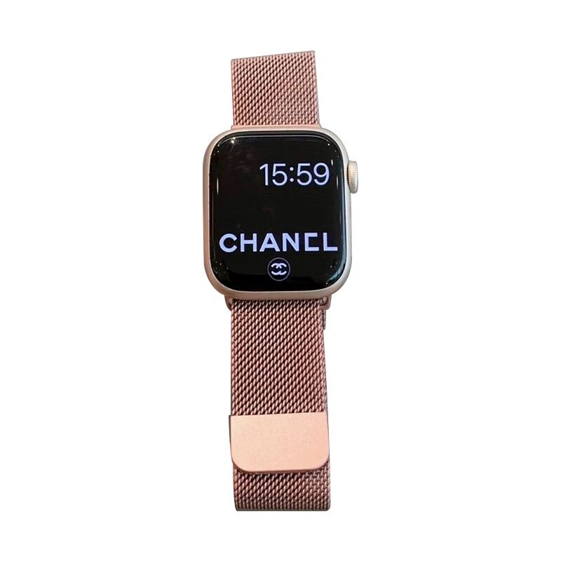 适用iwatch米兰尼斯金属磁吸表带