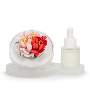 花韵诗鸳鸯二乔非遗手捏牡丹瓷花香薰礼品结婚订婚小众高级感礼物