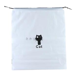 旅行收纳袋抽绳束口袋子便携式衣物内衣防尘袋卡通鞋子防水分装袋