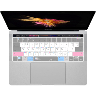 适用于JRC苹果键盘膜macbook14英寸新款air15快捷键保护膜pro16办公OS系统13透光neo键盘保护膜M4M1M2M3M5
