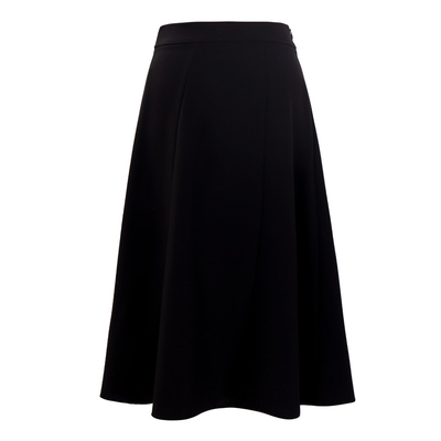 HONRN/红人黑色显瘦a字半身裙