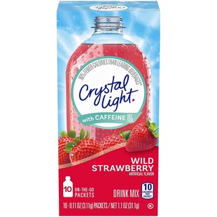 代购包邮能量系列Crystal Light无糖低卡维他命运动饮料粉4口味