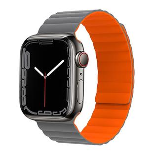 适用S10苹果S11手表表带iwatch S10硅胶磁吸表带applewatch9/8/7/se新款Ultra3夏季腕带男款女小众高级感表带