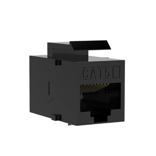 RJ45网线连接器网络双通头直通头对接头水晶头直通模块千兆延长器