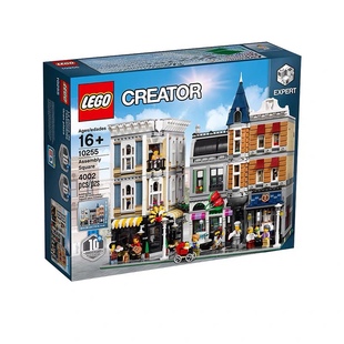 LEGO乐高10255 icons 城市中心集会广场 益智拼搭 街景积木玩具