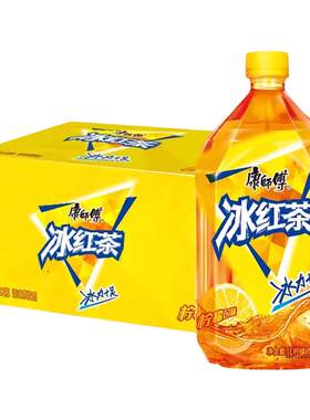 康师傅冰红茶1升*12瓶饮料箱装