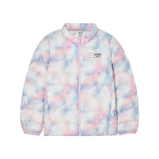 斯凯奇羽绒服冬季新款儿童短款棉服男童女童连帽外套大童保暖棉羽