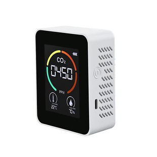 一二氧化碳检测仪红外线传感器CO2浓度甲醛温湿度计空气质量监测