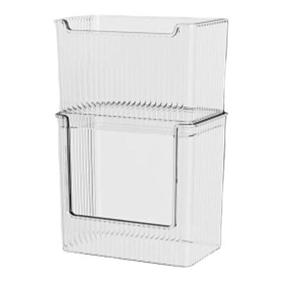 日本面膜收纳盒专用口红化妆品护肤品镜柜收纳化妆棉卫生间置物架