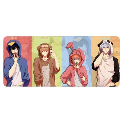 银魂Gintama鼠标垫超大号小号电竞游戏电脑键盘垫动漫二次元桌垫