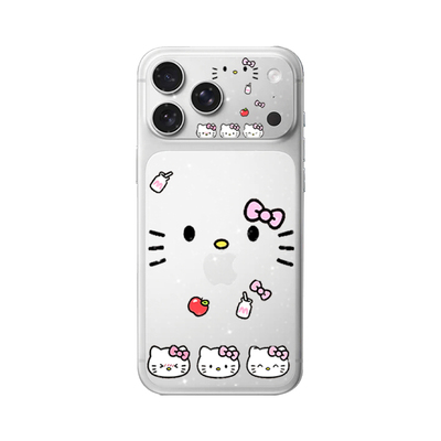 镂空镜头背膜套装iPhone不顶壳