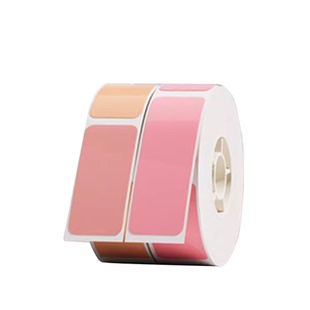 精臣商业D11/D110/D101/H1【白色/纯色标签纸】不干胶三防热敏打印纸姓名贴打码纸贴纸食品打价格标签机