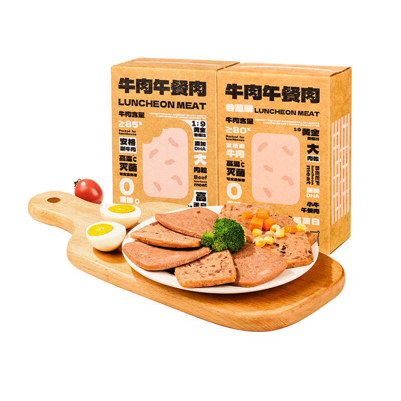 陶小牛安格斯牛肉午餐肉210g