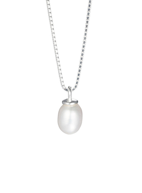 吴越老银铺S925银水清项链女